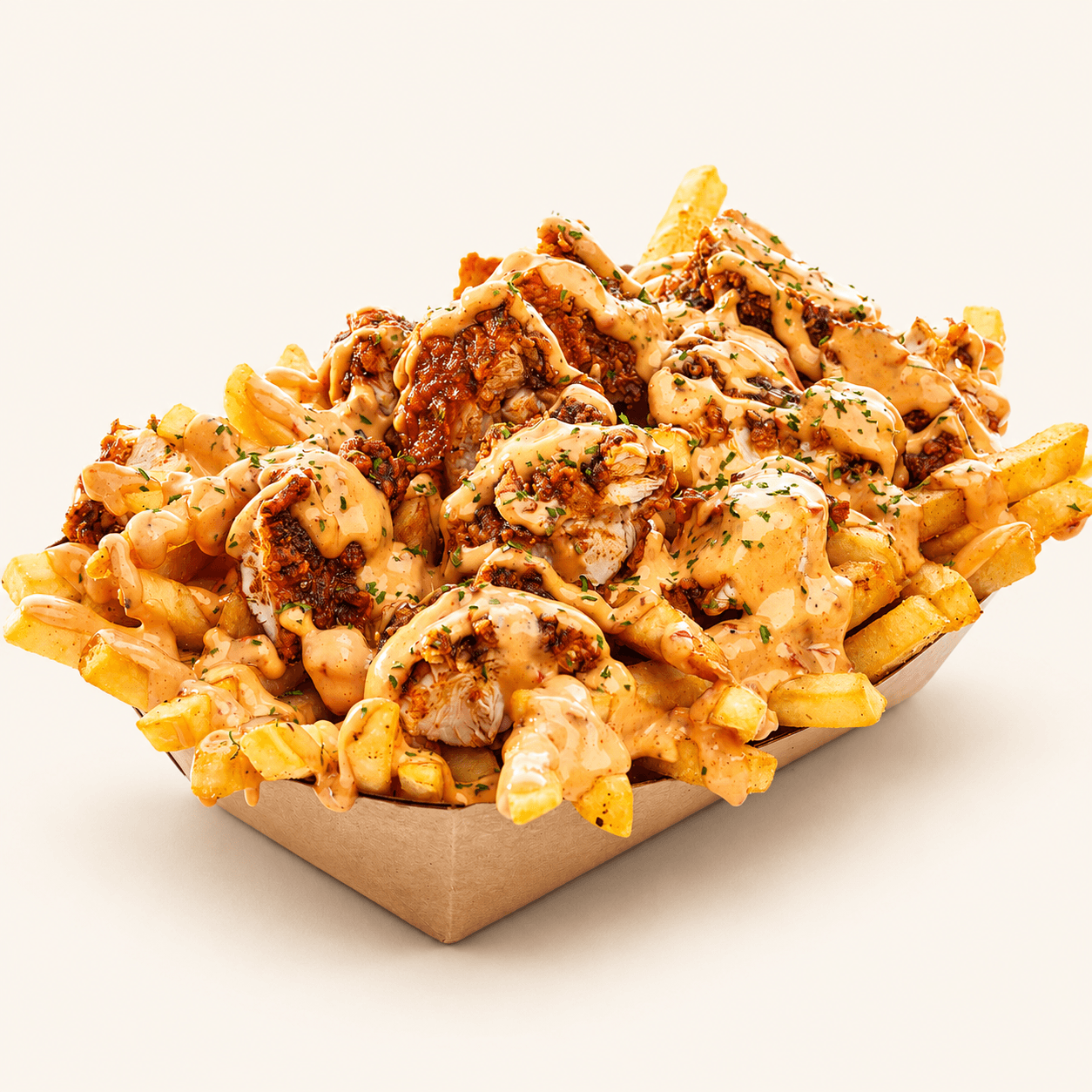 Nashville Hot Loaded Fries